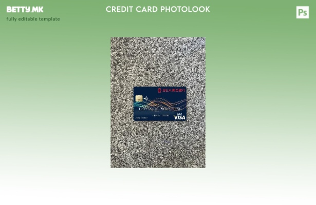 модерен стил Хонг Конг Банка на Источна Азија виза дебитна картичка photolook пр